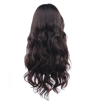 13*6 Lace Frontal Brazilian Remy Hair Pre Plucked Full Hand Made Curly Silky Wave Wig