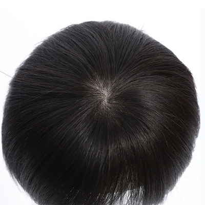 Good Women's Real Hair Toupee with Full Hand Made Technique and Thin Skin Silk Openings