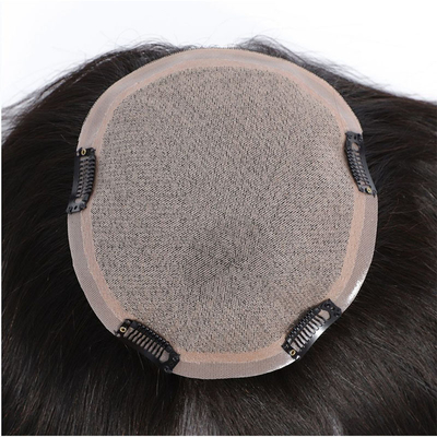 Good Women's Real Hair Toupee with Full Hand Made Technique and Thin Skin Silk Openings
