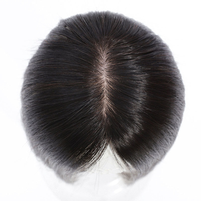 Good Women's Real Hair Toupee with Full Hand Made Technique and Thin Skin Silk Openings