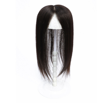 Women Heavy Density Toupee Hair Extensions with Virgin Hair Straight from Manufacture