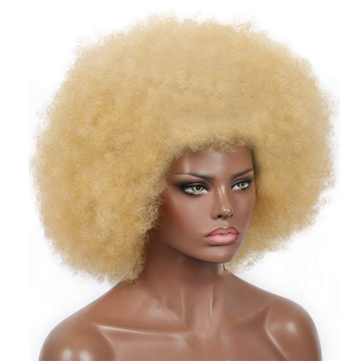 Average Size High Grade Synthetic Hair Lace Front Wigs with None Dying Colors and Design