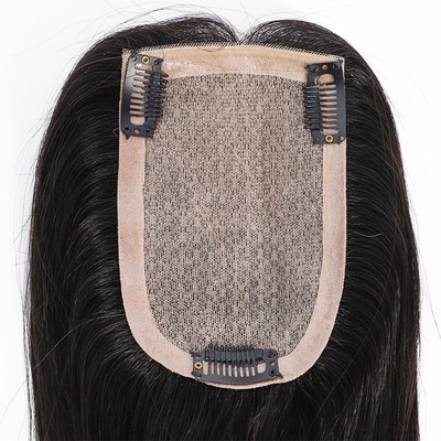 Full Hand Made Long Hair Toupee for Women in Natural Hair Color and Heavy Density