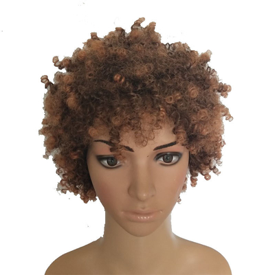 360 Lace Wig Machine Made Heat Resistant Synthetic Hair in Black and 30/33 Ombre