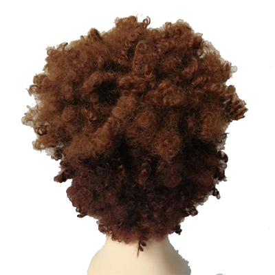 360 Lace Wig Machine Made Heat Resistant Synthetic Hair in Black and 30/33 Ombre