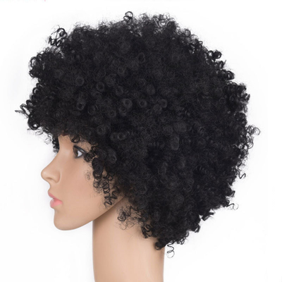 360 Lace Wig Machine Made Heat Resistant Synthetic Hair in Black and 30/33 Ombre