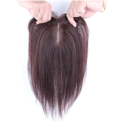 100% Virgin Human Hair Fashionable Toupee For Women Heavy Density Injected Technique