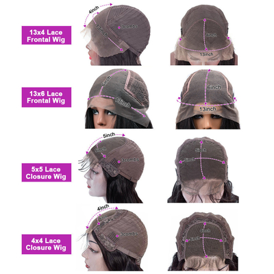 100% Human Hair Lace Front Wig Manufacture Fashion Lace Wig Type