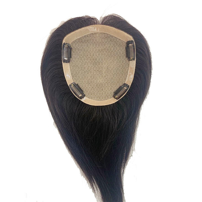 100% Human Hair Toupee for Women High Grade Straight Hair Piece in Design Type