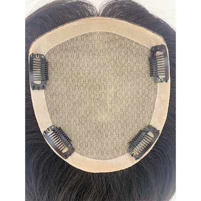 100% Human Hair Toupee for Women High Grade Straight Hair Piece in Design Type