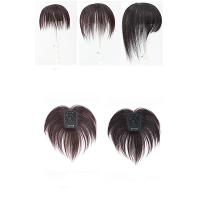 Directly Supply Women's Toupee with Natural Black/Dark Brown Brazilian Hair at Good