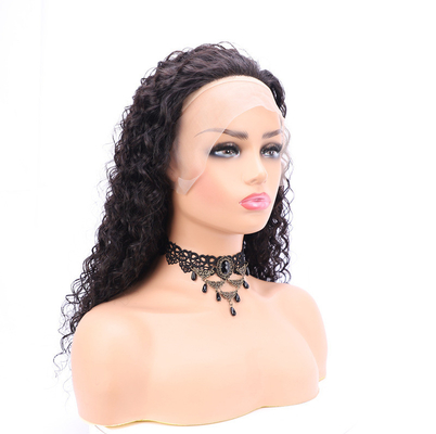 Small/Large/Average Size Natural Human Hair Lace Front Wigs with Swiss Lace Openings