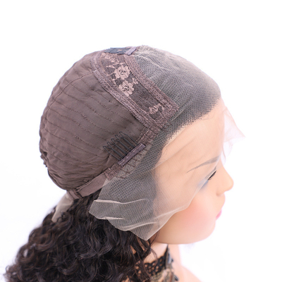 Small/Large/Average Size Natural Human Hair Lace Front Wigs with Swiss Lace Openings