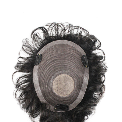 High Grade Human Hair Toupee For Men 100% Brazilian Hair Latest Design Grade