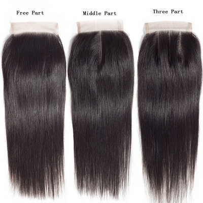 4x4 Lace Closure Wig 8A Straight Lace Human Hair Extension for Durable and Stylish Look