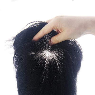Hair piece type straight 100%human hair Men Toupee with Thin Skin and Light Density