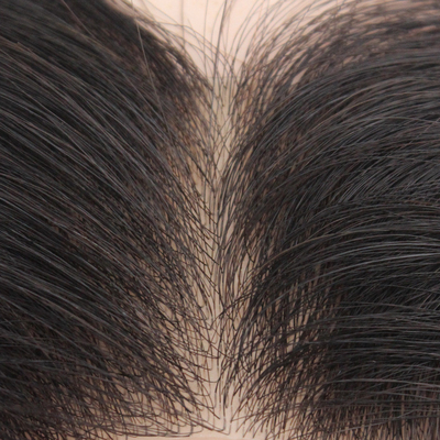 Hair piece type straight 100%human hair Men Toupee with Thin Skin and Light Density