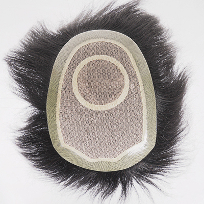 Small Size Big Confidence Straight Hair Grade Toupee for Men