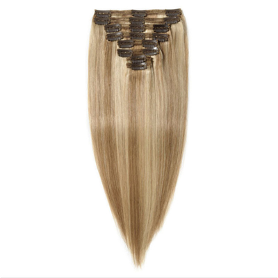 Effortless Style 100% Human Hair Seamless Clip In Extensions 0.2kg for B2B