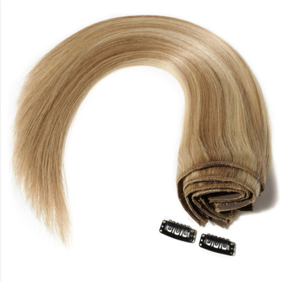 Effortless Style 100% Human Hair Seamless Clip In Extensions 0.2kg for B2B