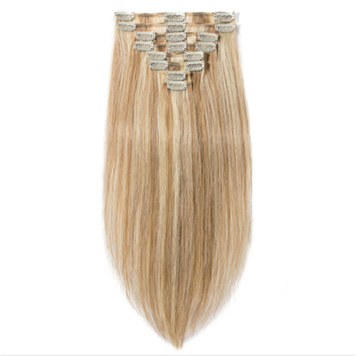 Effortless Style 100% Human Hair Seamless Clip In Extensions 0.2kg for B2B