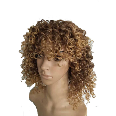 Affordable Full Lace Synthetic Hair Wigs with 150% Density and High Temperature Fiber
