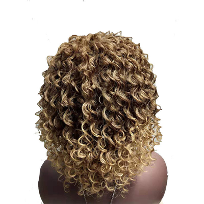 Affordable Full Lace Synthetic Hair Wigs with 150% Density and High Temperature Fiber