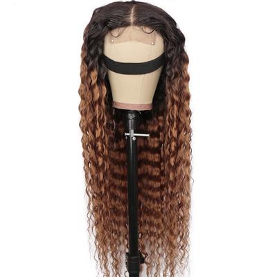 Good 4*4 Lace Frontal Wigs Natural Human Hair with Full Cuticle Brazilian Hair 2022