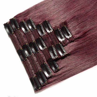 Effortlessly Blend Your Natural Hair with Fashionable Clip In Human Hair Extensions