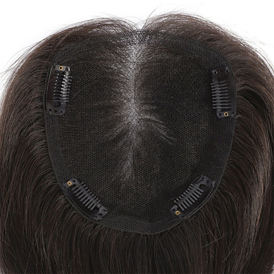 Design Real Human Hair Toupee for Women 100% Virgin Hair Lace Base
