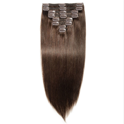 Experience the Advantage of Straight Human Hair Clip In Extensions Soft and Shiny