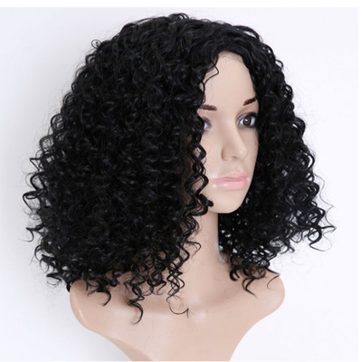 Heat Resistant Synthetic Hair Wigs with 150% Density and Average Size Cap