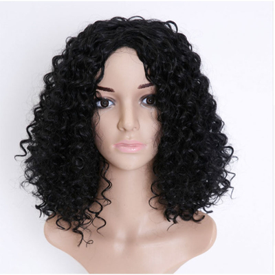 Heat Resistant Synthetic Hair Wigs with 150% Density and Average Size Cap