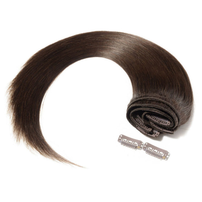 Experience the Advantage of Straight Human Hair Clip In Extensions Soft and Shiny