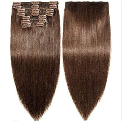 Experience the Advantage of Straight Human Hair Clip In Extensions Soft and Shiny