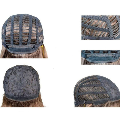 Heat Resistant Synthetic Hair Wigs with 150% Density and Average Size Cap