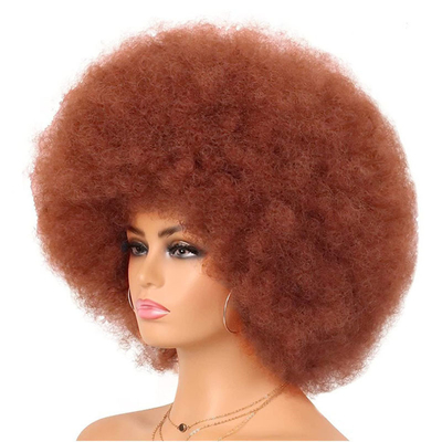 Heat Resistant Synthetic Hair Wigs with 150% Density and Average Size Cap