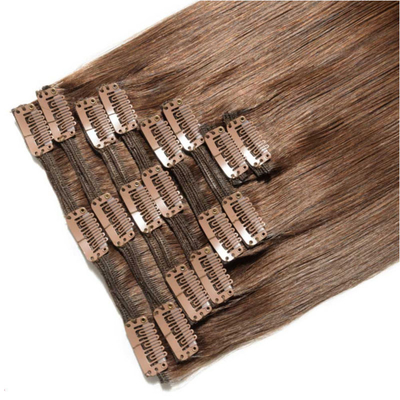 Experience the Advantage of Straight Human Hair Clip In Extensions Soft and Shiny