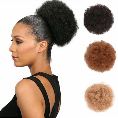 Donut Chignon Hair Pieces Durable Synthetic Hair Chignon for Elegant and Timeless Bun