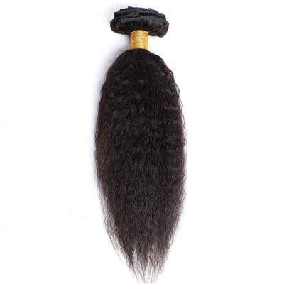 100% Human Hair Clip In Extensions Good Kinky Straight Natural Hair Extension