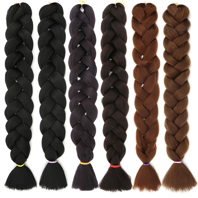 Bulk Braiding Hair Longest Hair Ratio 50% OEM Acceptable 100% Real True Hair In Bulk