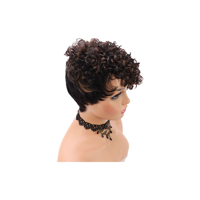 Remy Hair Lace Front Technique Pixie Cut Wig Human Hair Wigs Short Brazilian Grade