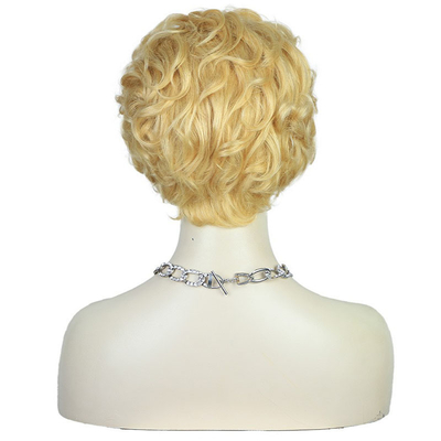 Manufacturers Human Hair Pixie Cut Wig Perruque Advantage Soft Shiny No Tangle Shedding 0.5KG