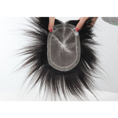 High Grade Human Hair Fashionable Toupee Small/Large/Average Size for the Stylish Man