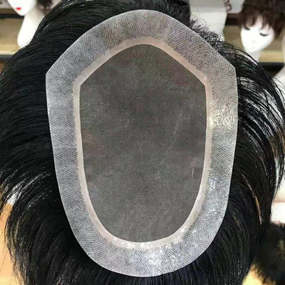 High Grade Human Hair Fashionable Toupee Small/Large/Average Size for the Stylish Man