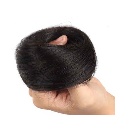 Natural Fashion Hair Chignon Longest hair ratio 50% Heat Resistant Advantage