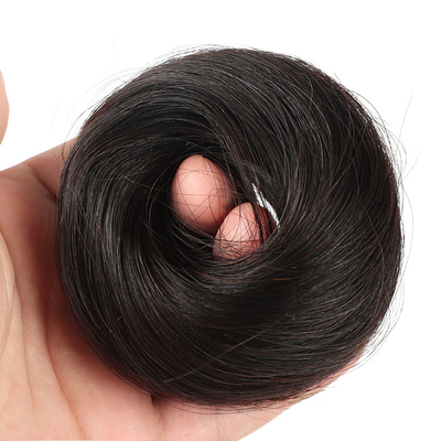 Natural Fashion Hair Chignon Longest hair ratio 50% Heat Resistant Advantage