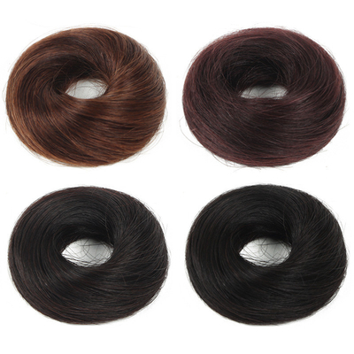 Natural Fashion Hair Chignon Longest hair ratio 50% Heat Resistant Advantage