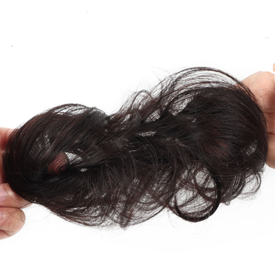 Natural Fashion Hair Chignon Longest hair ratio 50% Heat Resistant Advantage