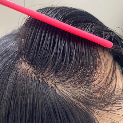 Think Skin Injected 100% Human Hair Toupee for Men 2022 Innovative Fashionable Product
